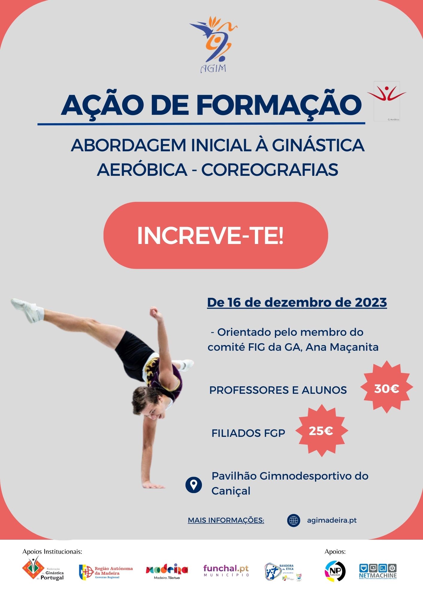 Ação de Formação de Ginástica Aeróbica 